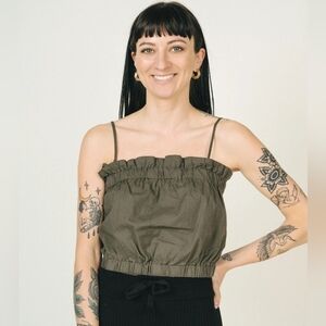 NWOT Jackson Rowe Banjo Tank in Chalk